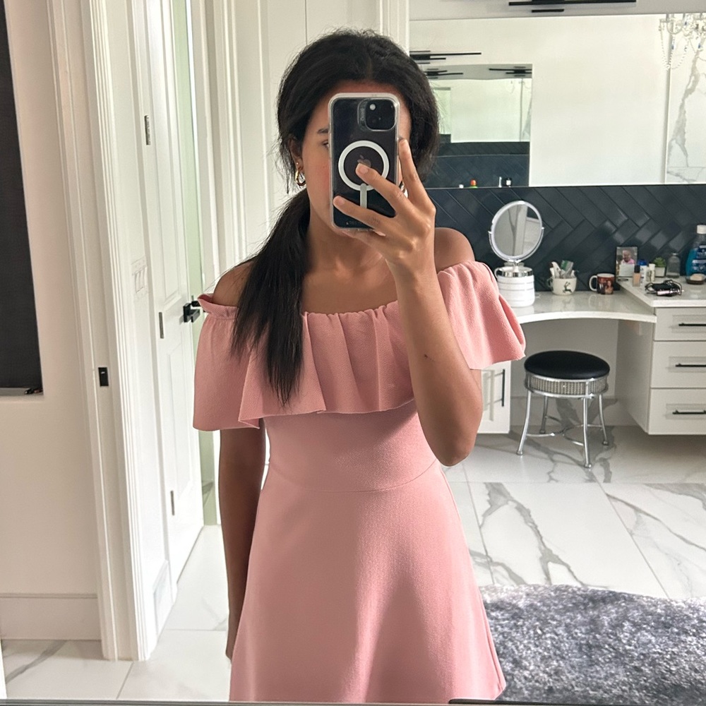 pink fancy dress